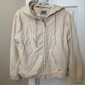 Buffalo David Bitton Hoodie Cream Size Medium EUC